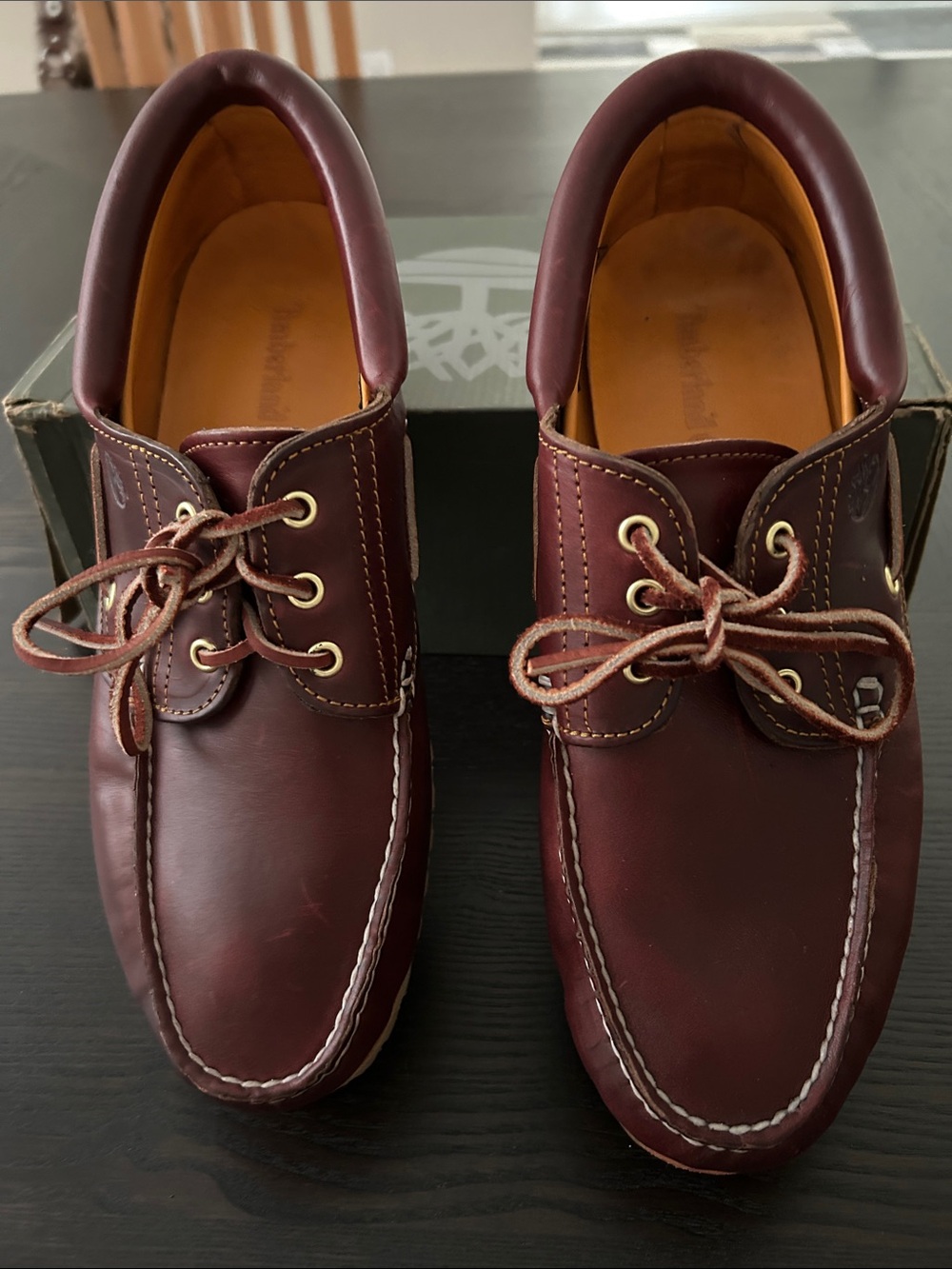TIMBERLAND HAND SEWN LEATHER LUG BOAT SHOE SIZE 11 - Picture 11 of 11